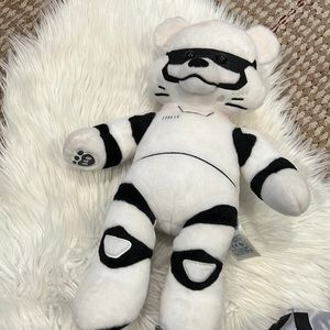 STAR WARS THE FORCE AWAKENS WHITE & BLACK BUILD A‎ BEAR PLUSH STORM TROOPER BEAR